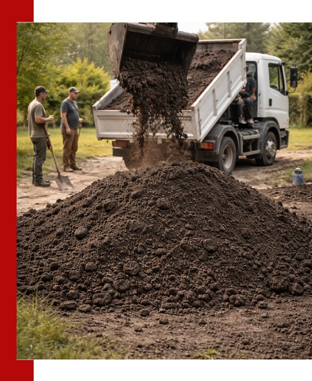 Доставка и продажа чернозема в Гудермесе оптом и в розницу