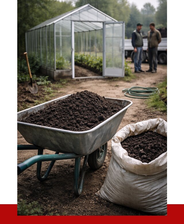 Чернозем для теплицы в Гудермесе с доставкой от 1537 р. | ПРОНЕРУДГдр