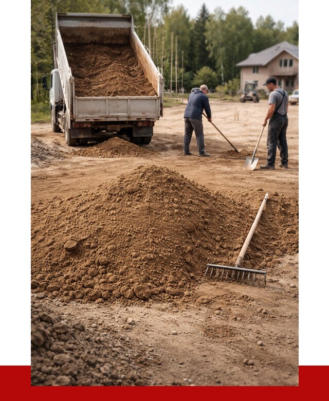 Суглинок для планировки в Гудермесе с доставкой от 4304 р. | ПРОНЕРУДГдр
