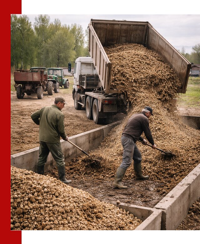 Куриный помет с доставкой в Гудермесе оптом и в розницу