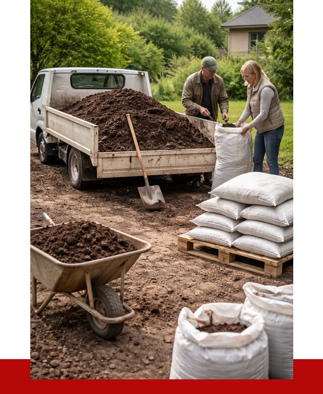 Перегной в мешках с доставкой в Гудермесе от 2254 р. | ПРОНЕРУДГдр