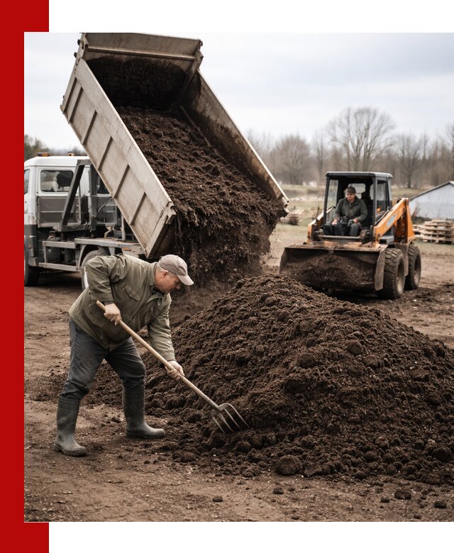 Доставка и продажа перегноя в Гудермесе быстро и дешево