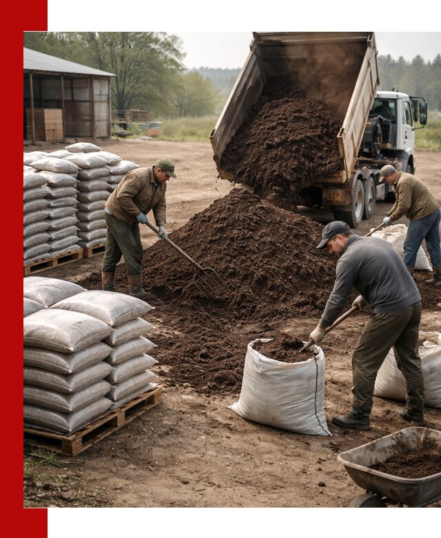 Доставка компоста оптом и в розницу в Гудермесе