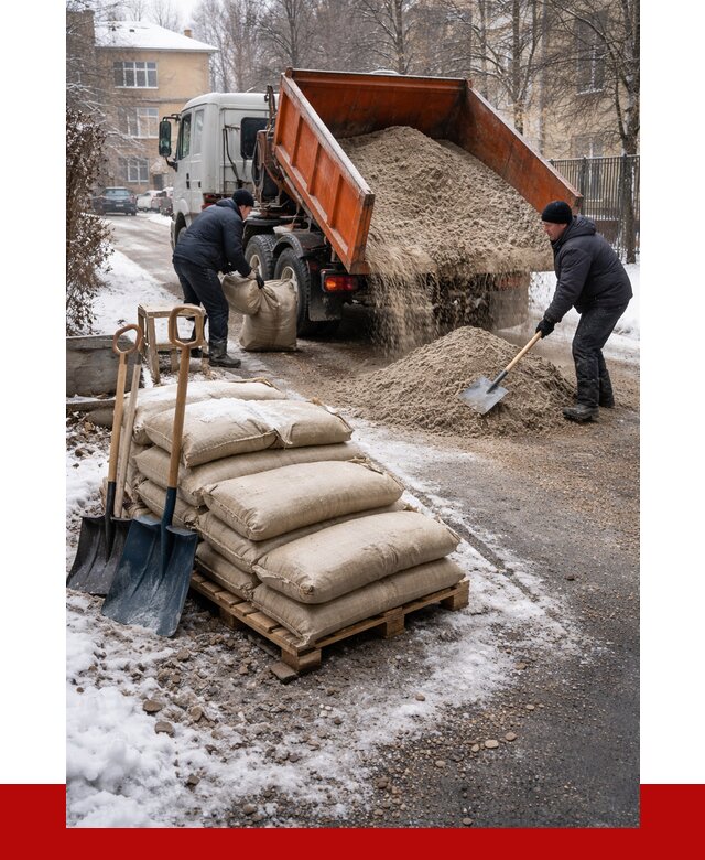 Противогололедные материалы оптом в Гудермесе от 4304 р. | ПРОНЕРУДГдр