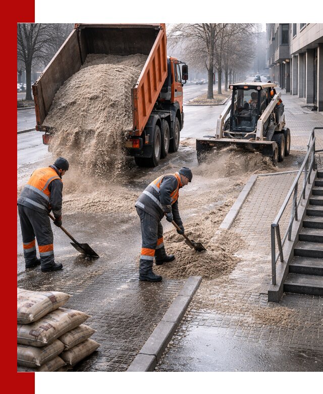 Поставка противогололедных материалов в Гудермесе
