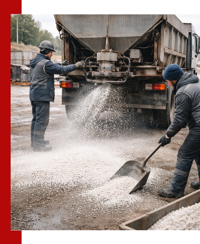 Доставка и продажа хлористого кальция в Гудермесе