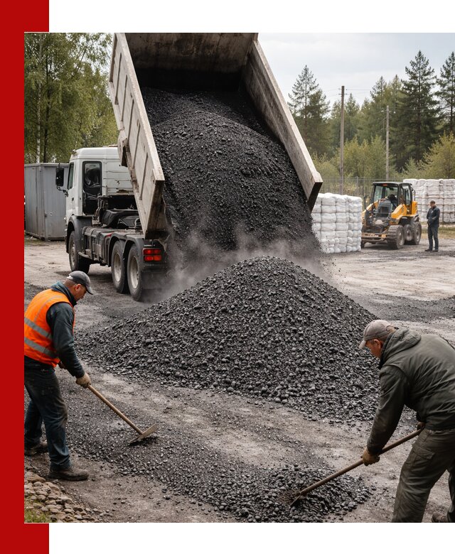 Доставка и продажа асфальтного гранулята в Гудермесе