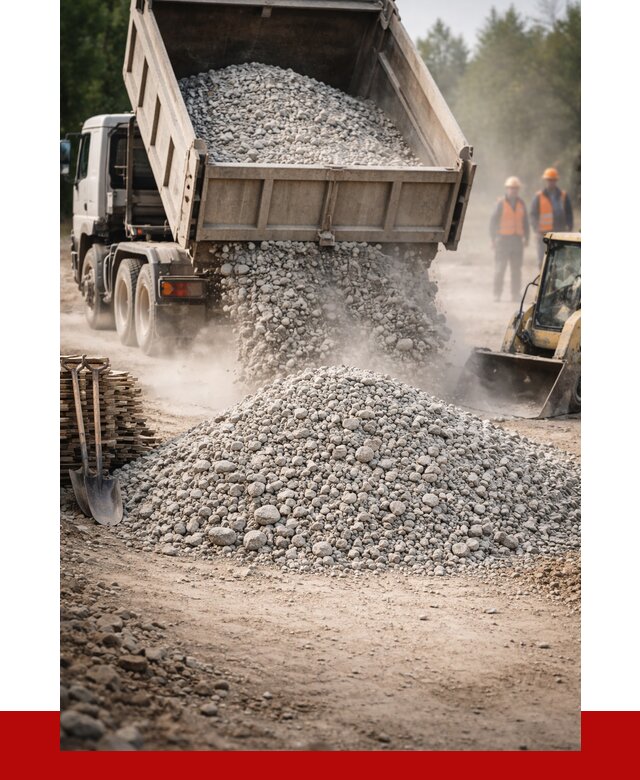 Купить дробленый бетон в Гудермесе от 1742 р./куб | ПРОНЕРУДГдр