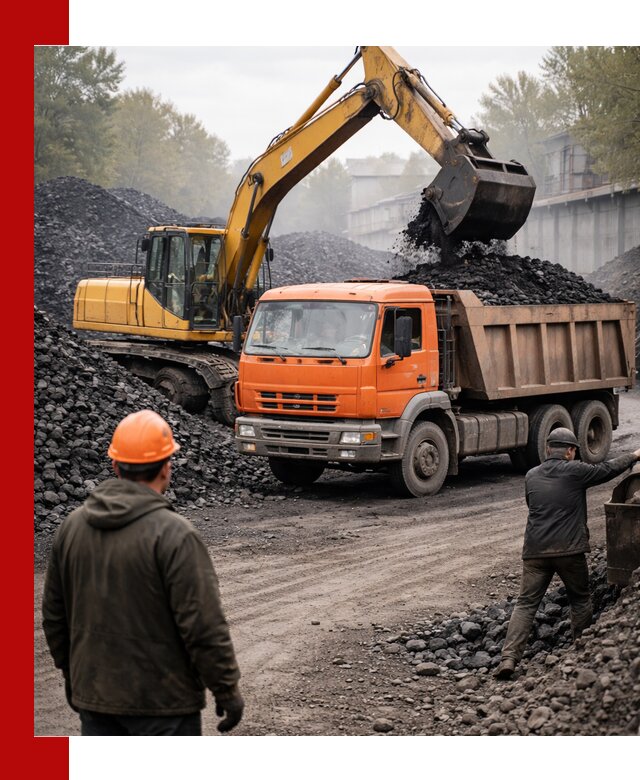 Доставка угля автотранспортом в Гудермесе быстро и выгодно