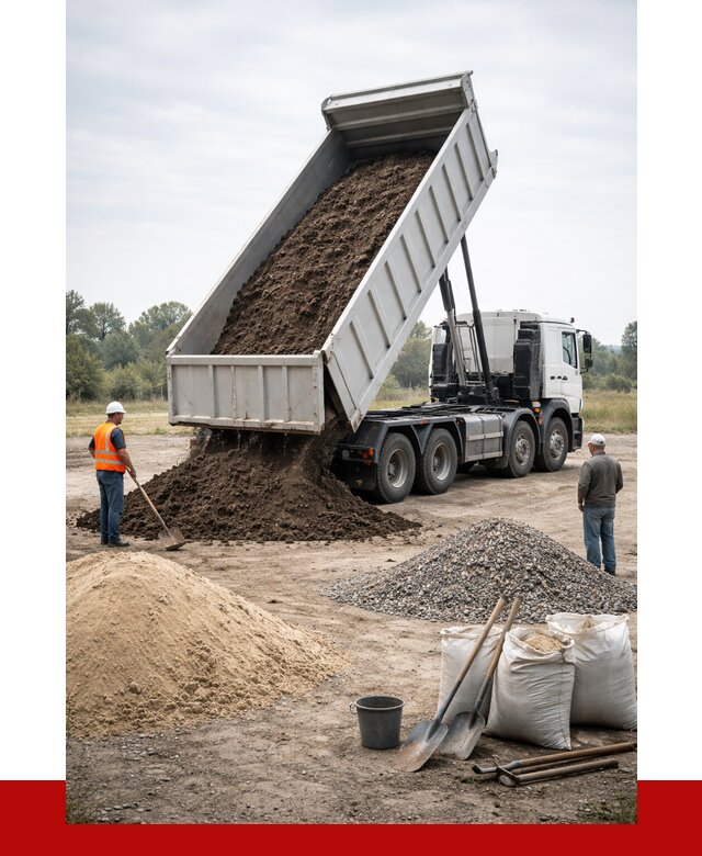 Доставка самосвалом 30 кубов в Гудермесе от 8710 р. | ПРОНЕРУДГдр