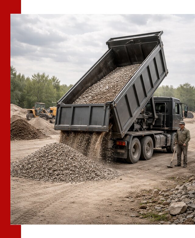 Доставка самосвалом 30 м3 по выгодным ценам в Гудермесе