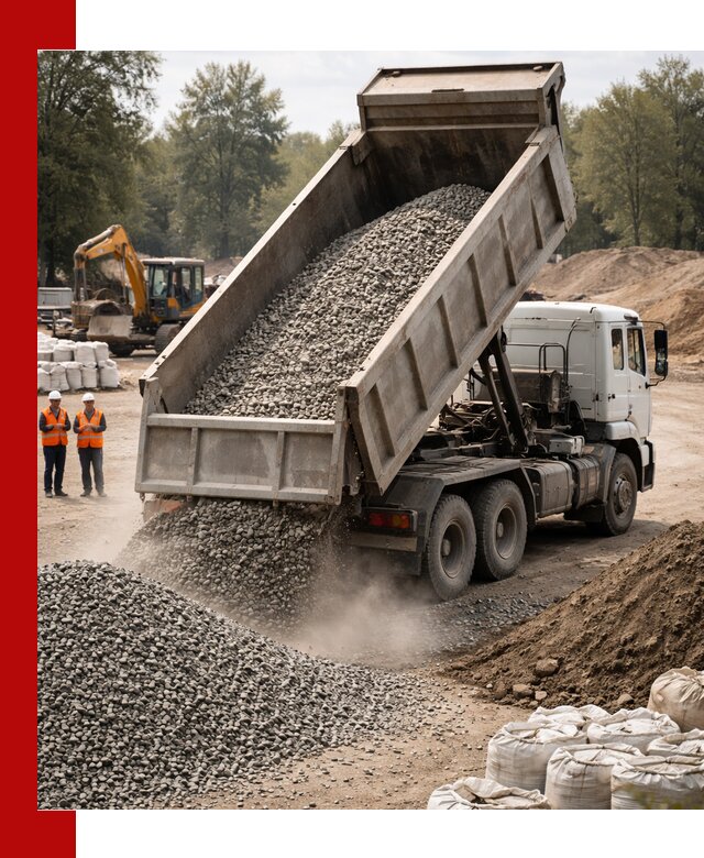 Аренда самосвала в Гудермесе для доставки сыпучих и нерудных материалов