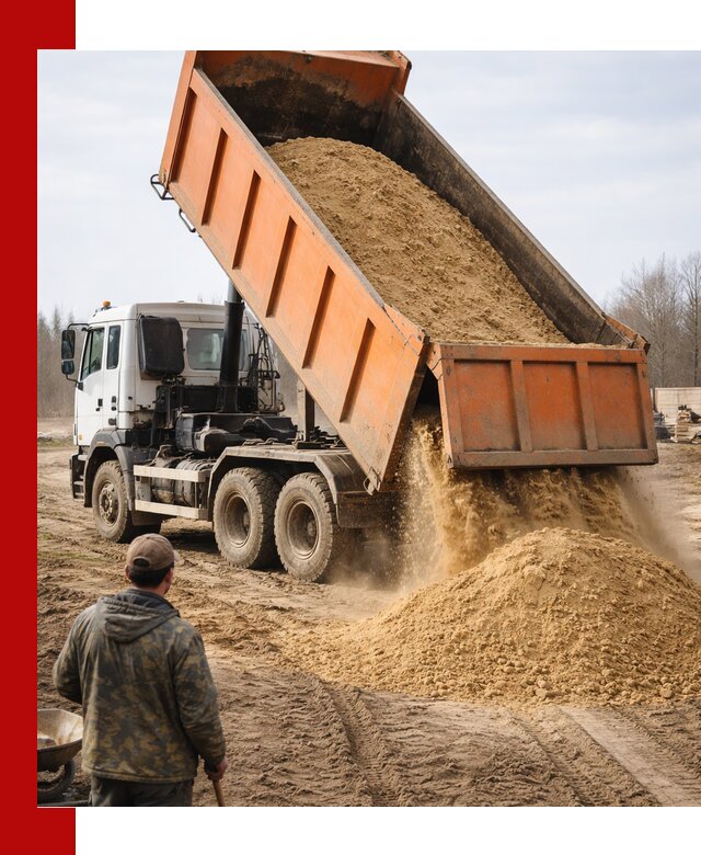 Аренда самосвала 20 тонн для перевозки грузов в Гудермесе