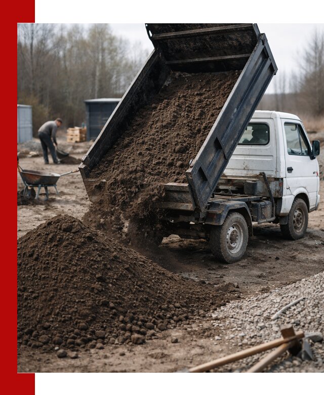 Аренда минисамосвала в Гудермесе для доставки сыпучих материалов