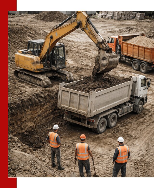 Разработка грунта для строительства и благоустройства в Гудермесе