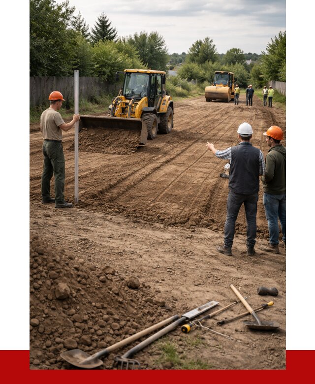 Планировка участка грунтом в Гудермесе от 4611 р ПРОНЕРУДГдр